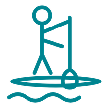 Beginner friendly paddle boarding